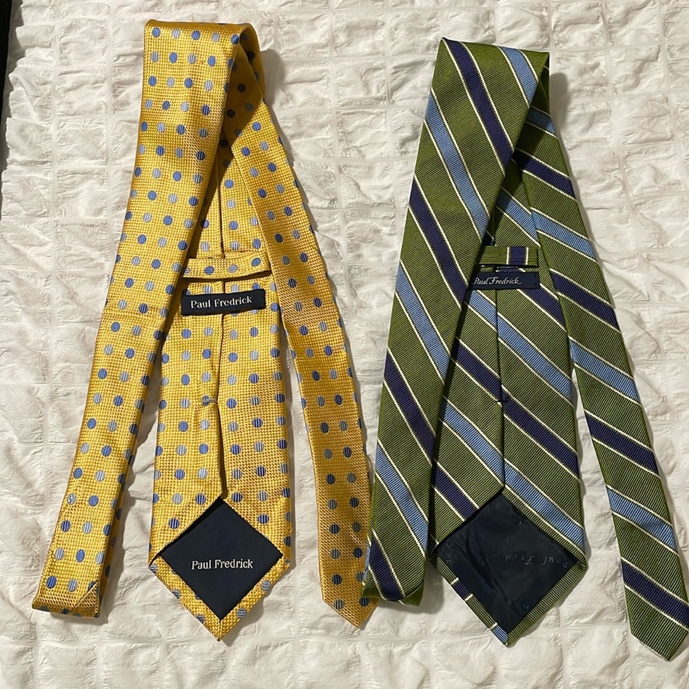 Paul Fredrick tie bundle